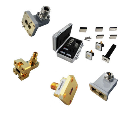 Düşük Giriş Kaybı Yüksek Güç Toleransı RF Mikrodalga Sistemleri için Geniş Frekans Kapsama Dalga Kılavuzu Bileşenleri