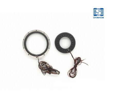 Geniş sıcaklık aralığı sinyal dönüşümü için ferrit çekirdeği ile yüksek hassasiyetli çift kanallı döner transformatör