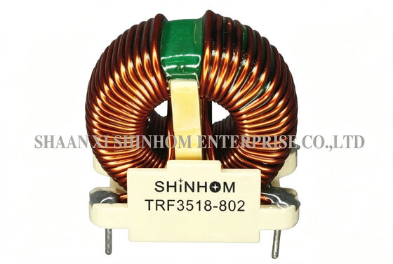 High Frequency Toroidal Common Mode Choke TRF Series for AC/DC and DC/DC Line Noise Suppression