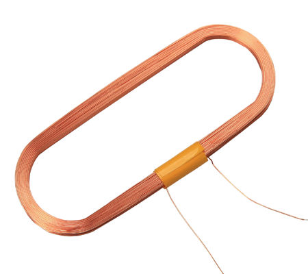 Özel Boyut RFID Bobin Anten Hava Çekirdek Bobin Çok Katmanlı Yapısı 0.12mm Tel Çapı